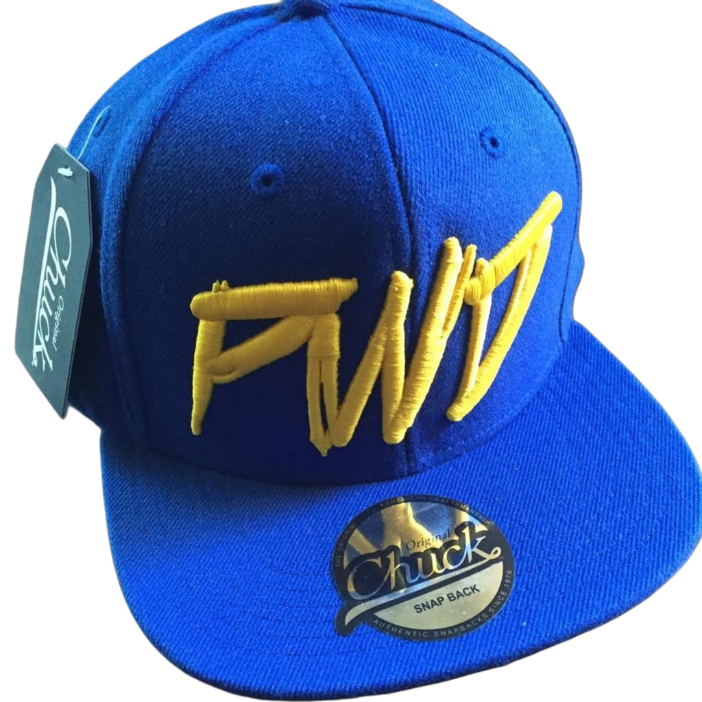 Blue/Yellow PWD SnapBack Hat