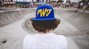 Blue/Yellow PWD SnapBack Hat